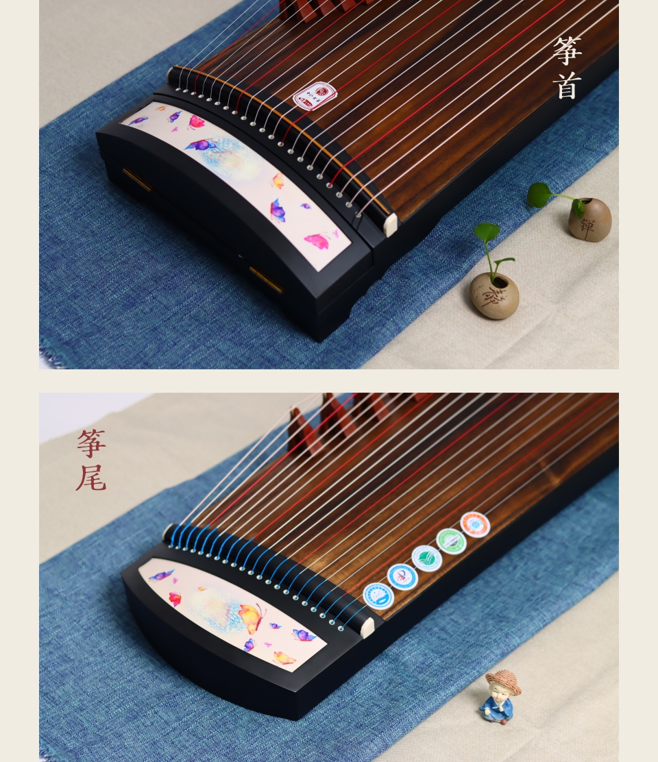 中弘古筝 彩蝶 产品图 3